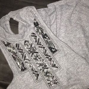 Hollister sequined dress tank